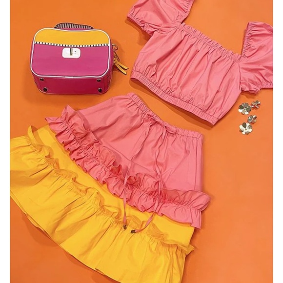 LDT
Jill Stripe Colorblock Lunchbox Crossbody Bag - Picture 4 of 14